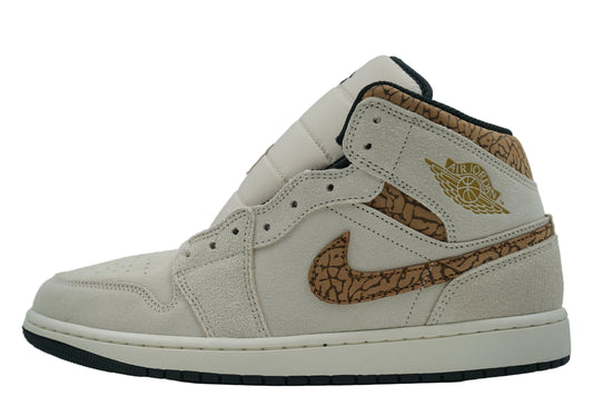 Air Jordan 1 Mid Brown Elephant