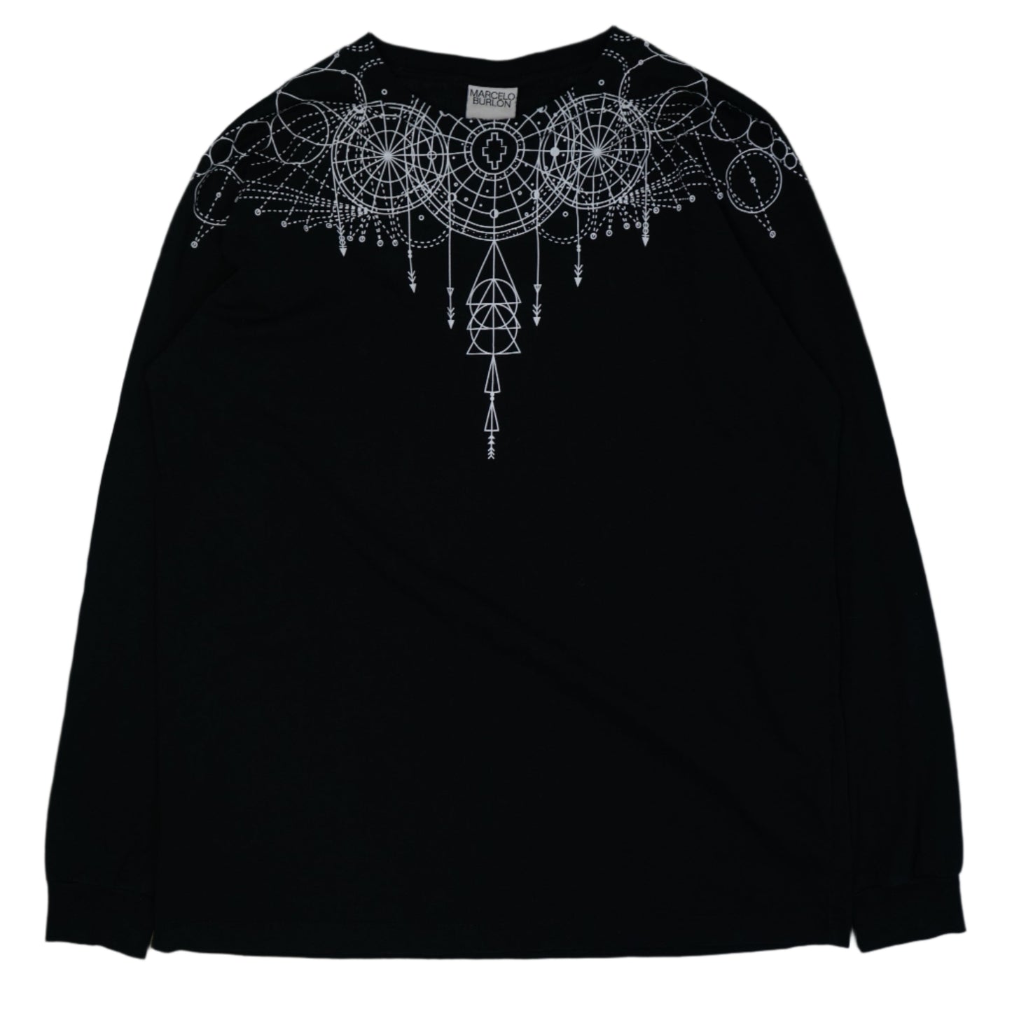 Marcelo Burlon Bonnie Boerer Black/White Longsleeve