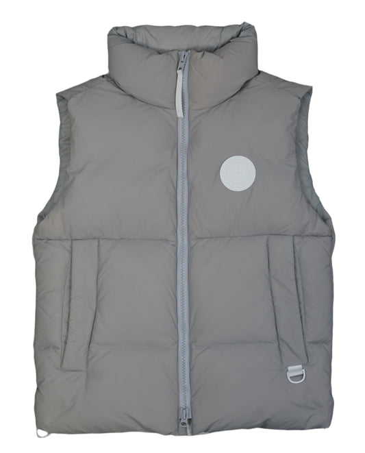 Canada Goose Lawrence Grey Puffer White Lable Vest