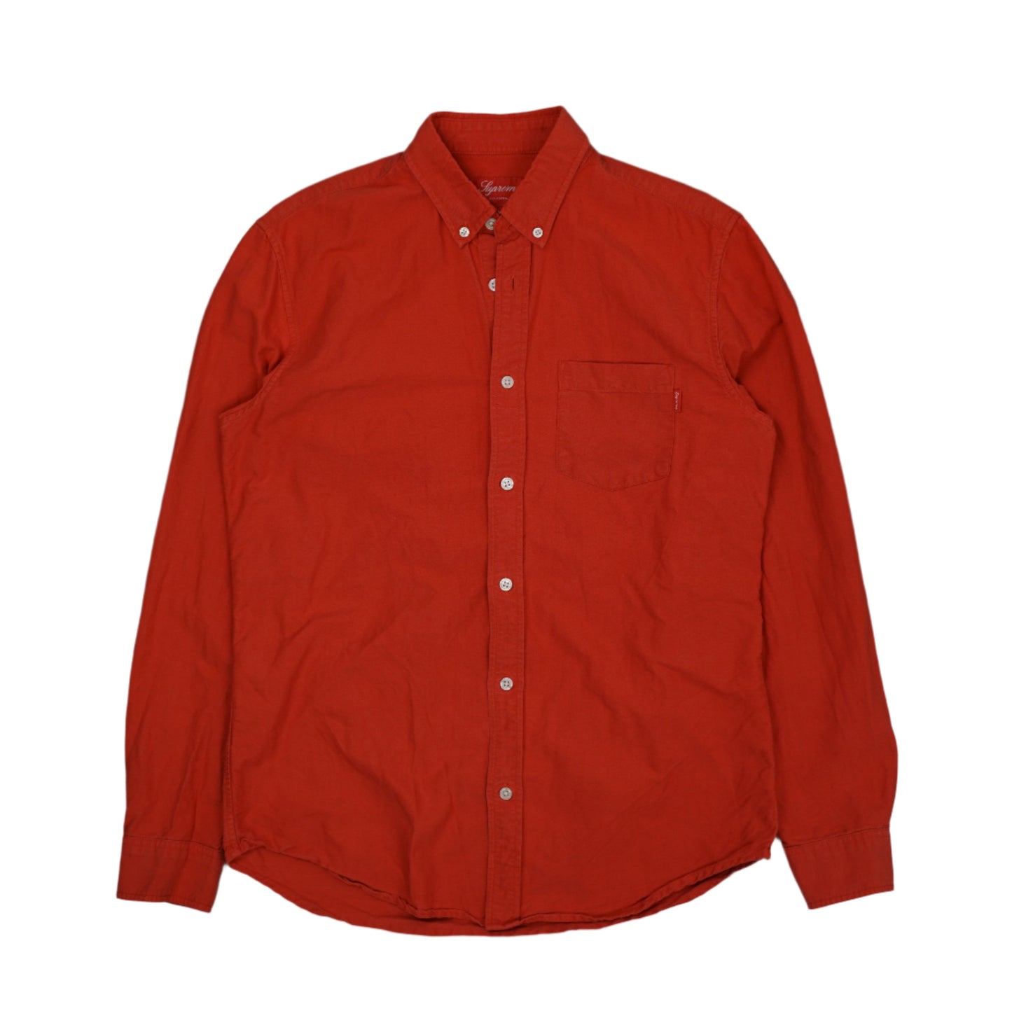 Supreme Mini Chest Logo Red Shirt