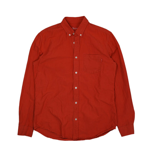 Supreme Mini Chest Logo Red Shirt