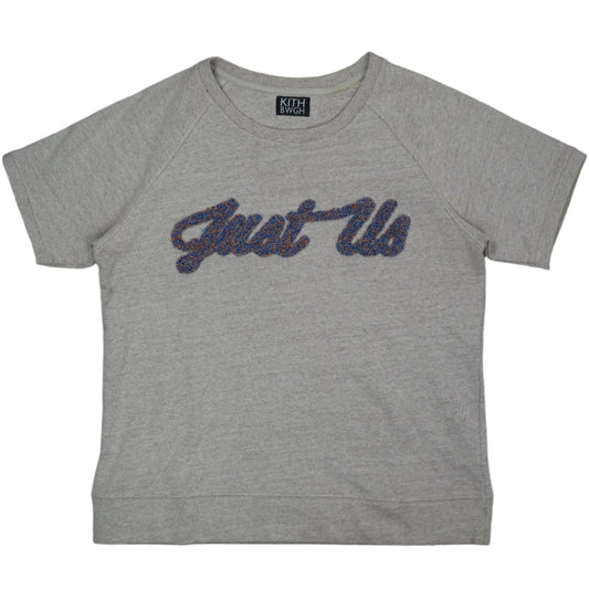 Kith Just Us SS Grey Crewneck