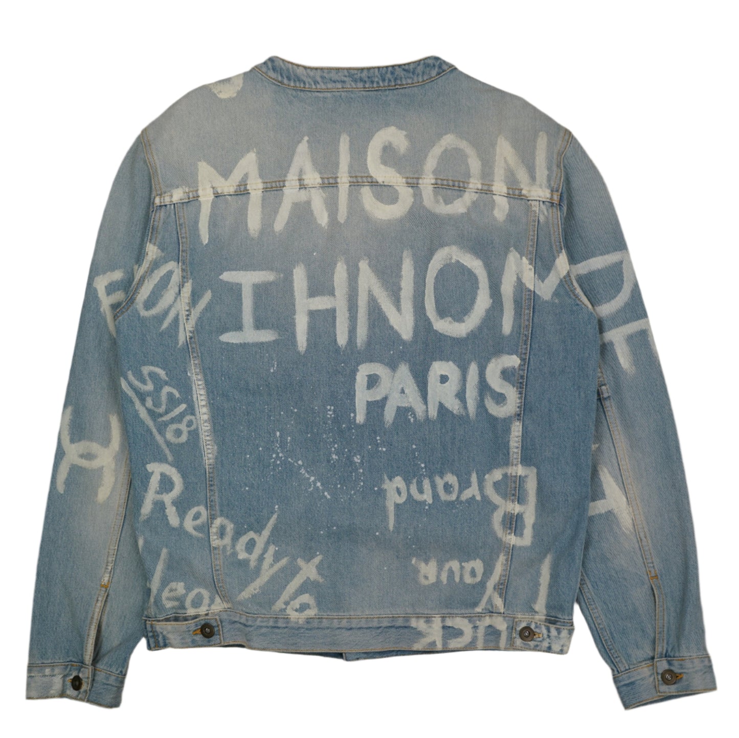 IH NOM UH NIT Graffiti Denim Jacket
