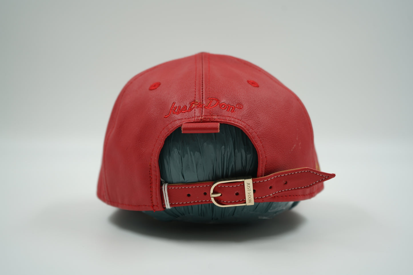 Jordan x Just Don Red Leather Cap