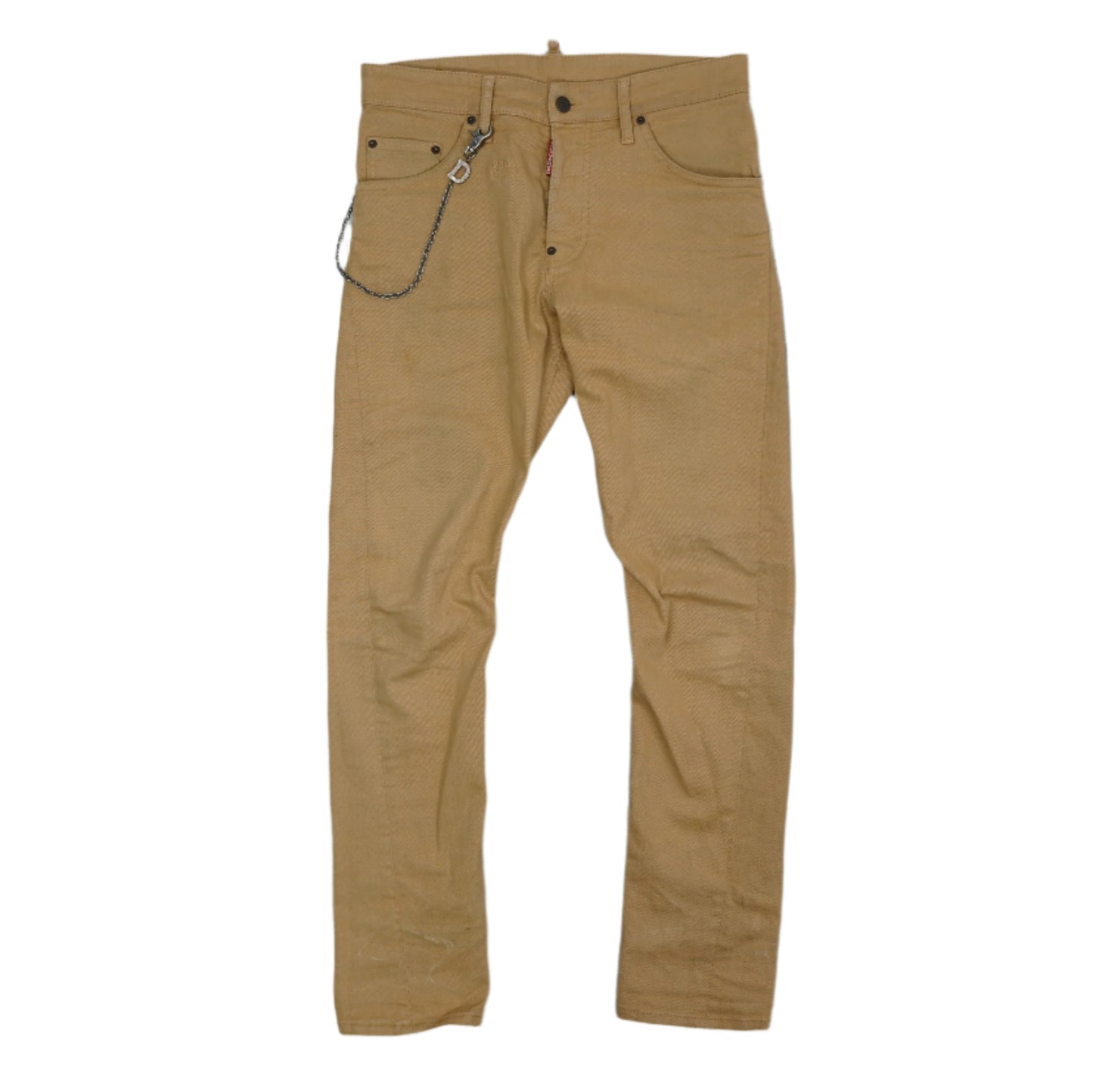 Dsquared2 Pocket Chain Beige Jeans