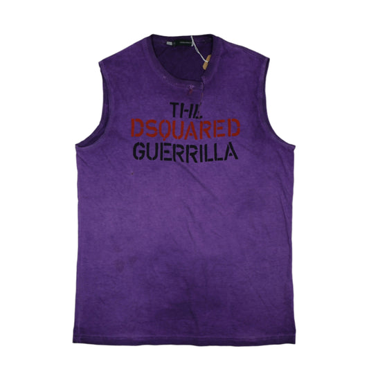 Dsquared2 Guerrilla Purple T-Shirt