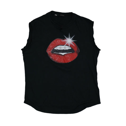 Dsquared2 Lips Black T-Shirt