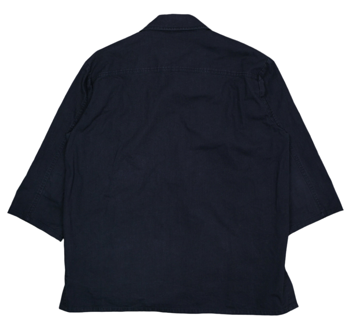 Valentino Vintage 90s Navy Blue Overshirt