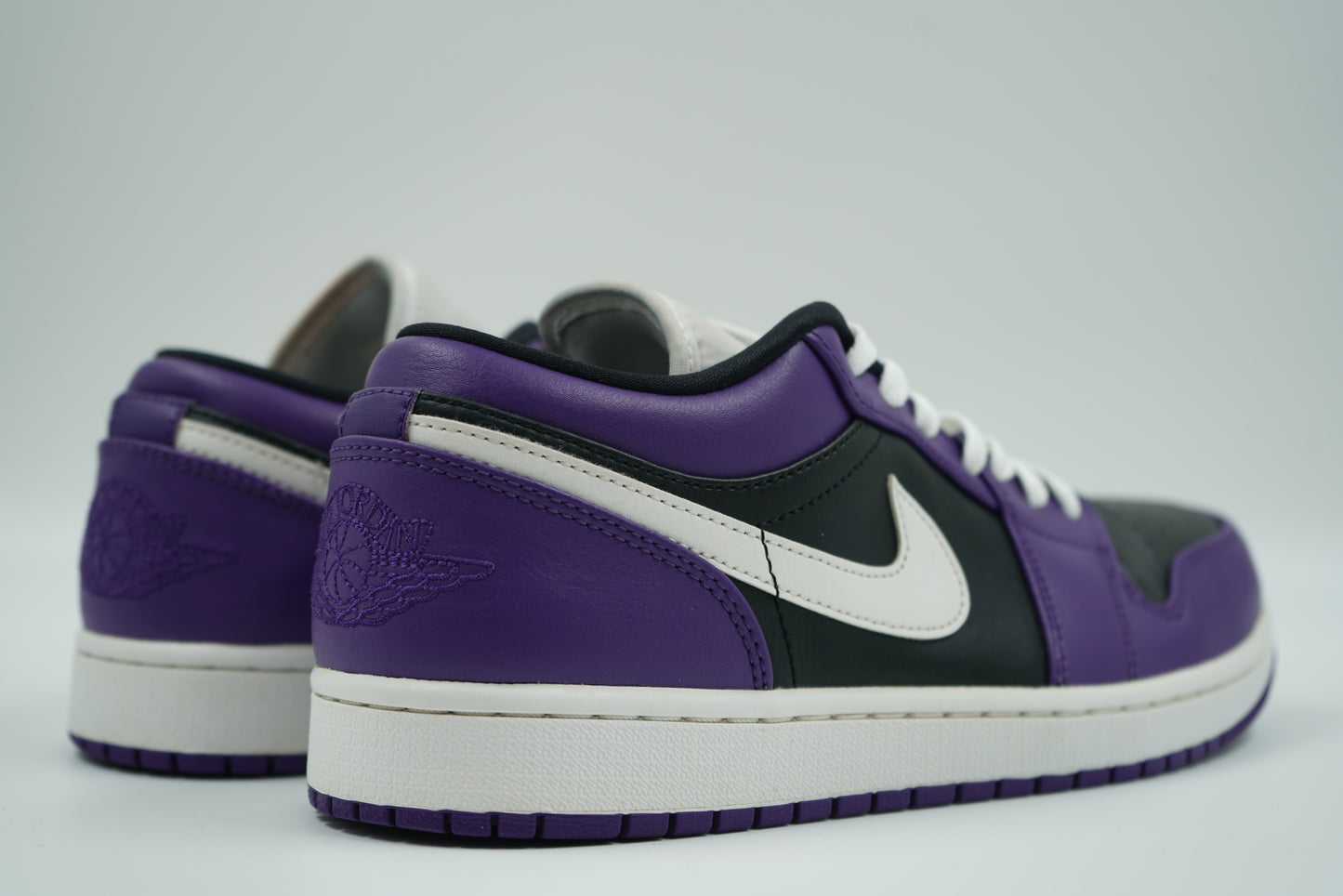 Air Jordan 1 Low Court Purple Black