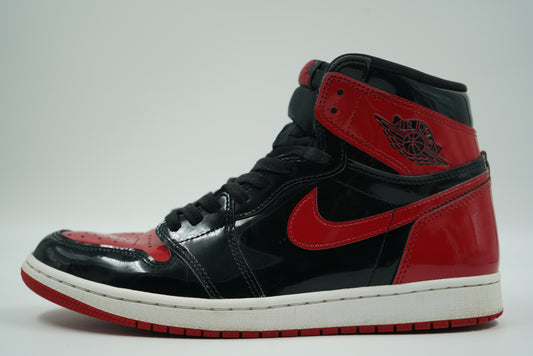 Air Jordan 1 High Patent Bred