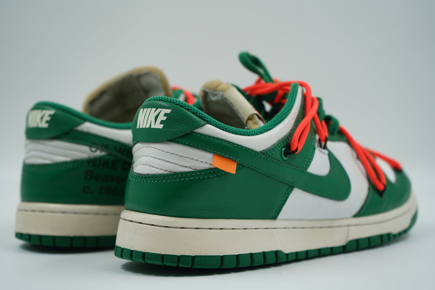 Dunk Low Off-White Pine Green