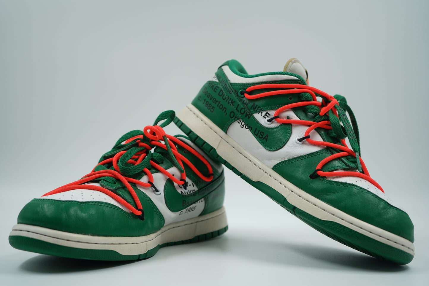 Dunk Low Off-White Pine Green