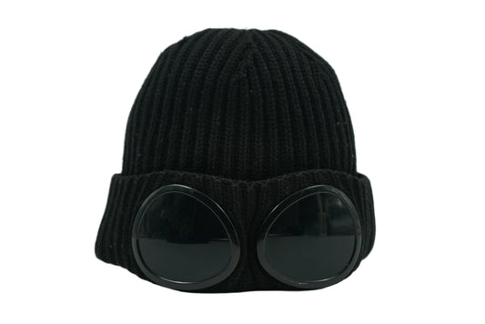 C.P Company Googles Black Beanie