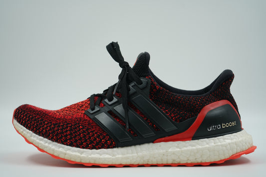 Adidas Ultra Boost 2.0 Core Black Solar Red