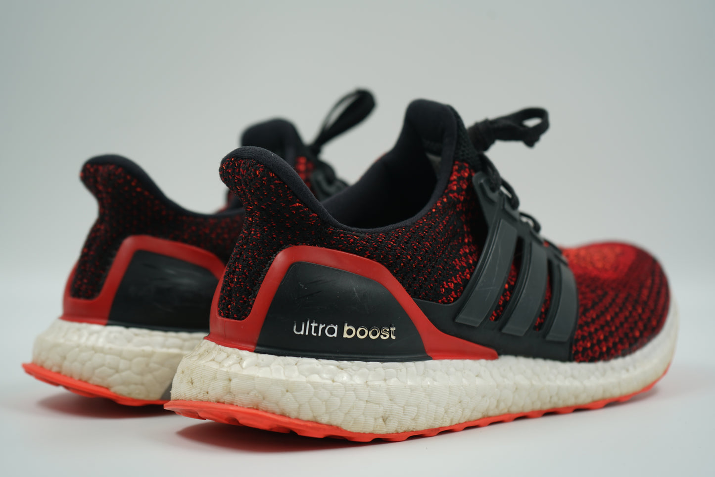Adidas Ultra Boost 2.0 Core Black Solar Red