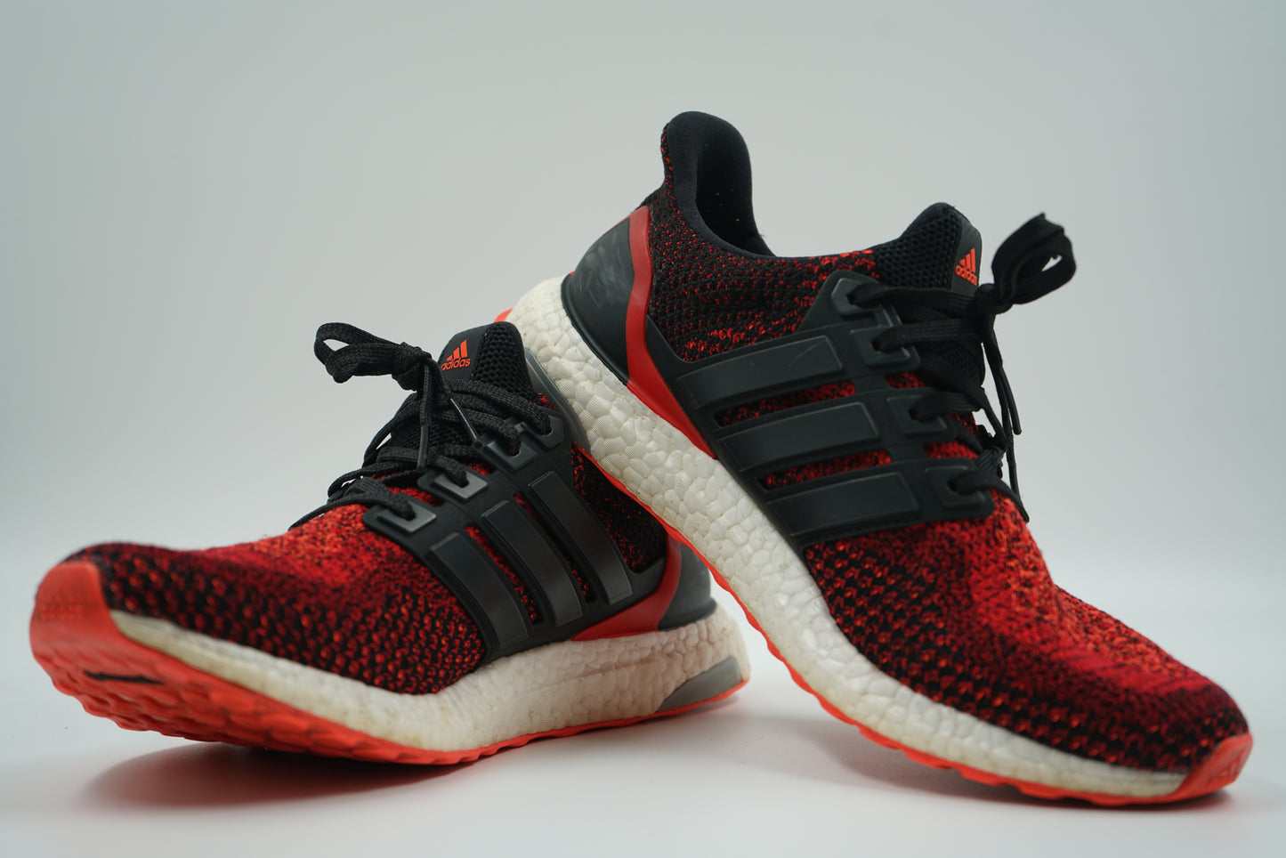 Adidas Ultra Boost 2.0 Core Black Solar Red