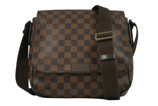 Louis Vuitton Brown Damier District Messenger Bag