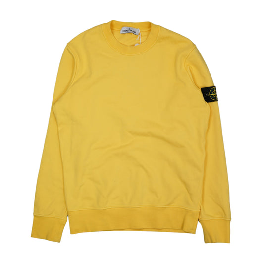 Stone Island Yellow Crewneck