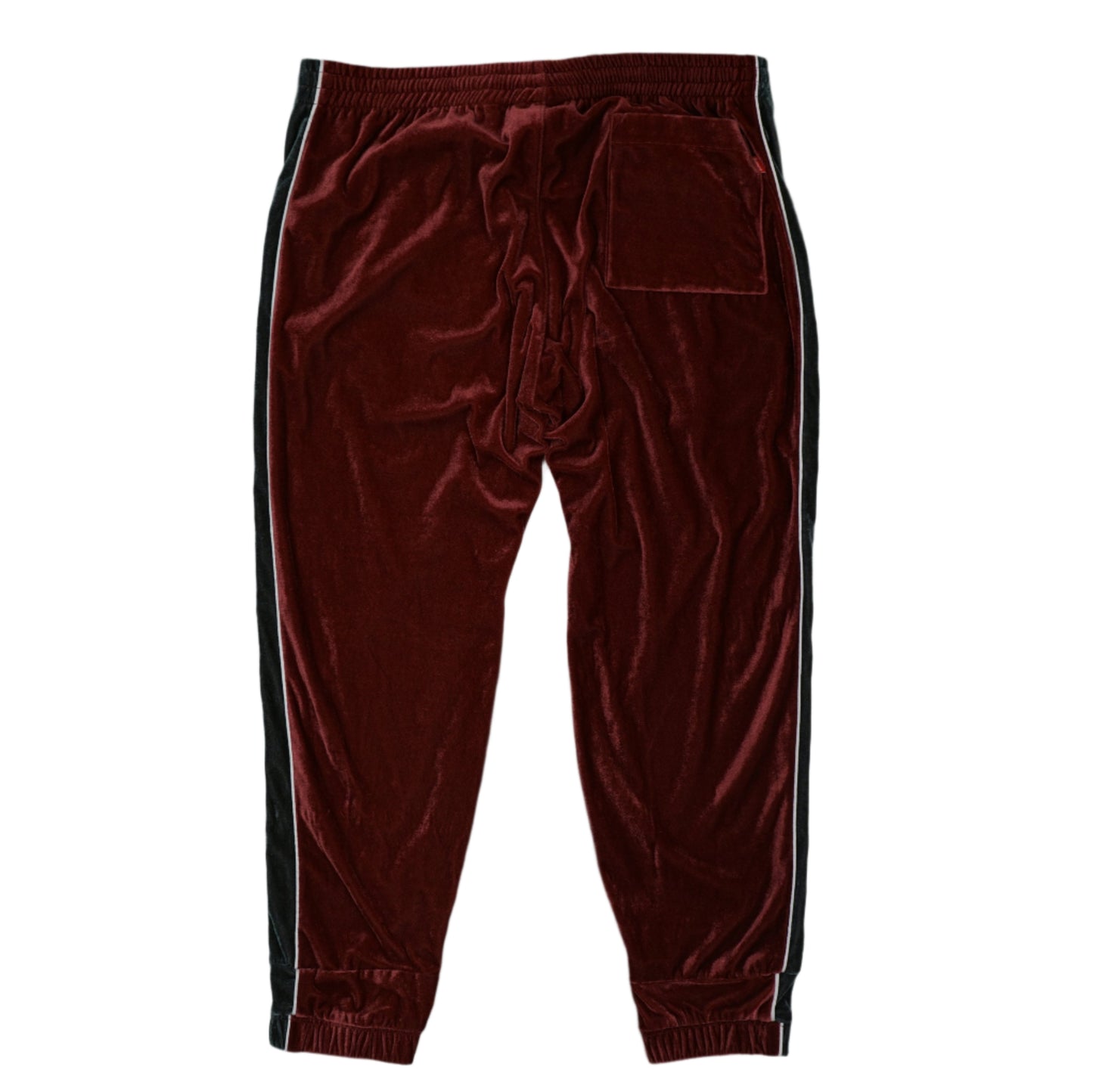 Supreme Velour Burgundy Trackpants