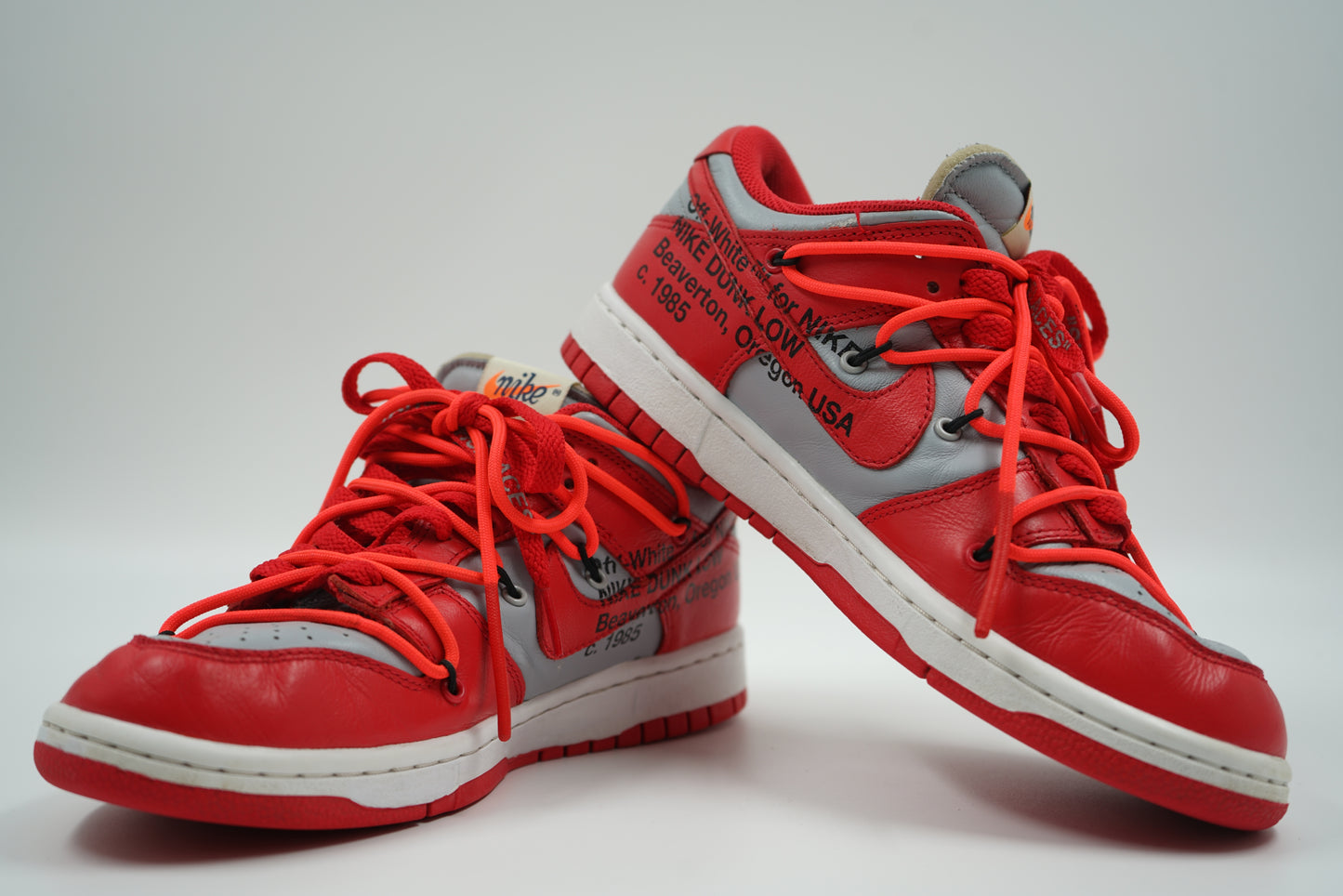 Dunk Low Off-White University Red