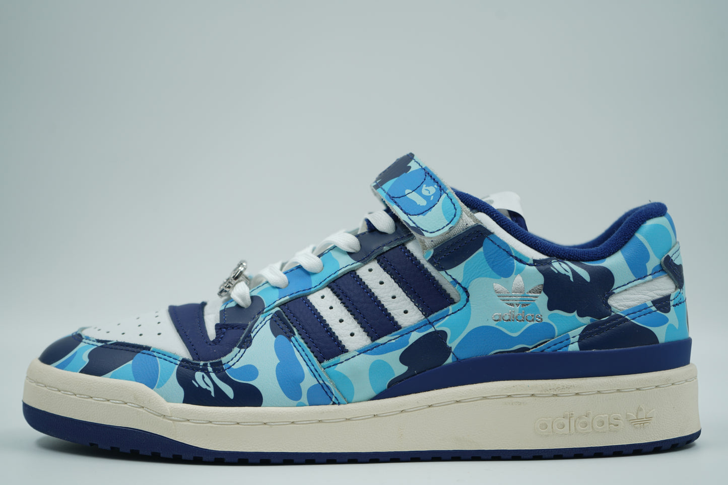 Adidas Forum 84 Low Bape 30th Anniversary Blue Camo