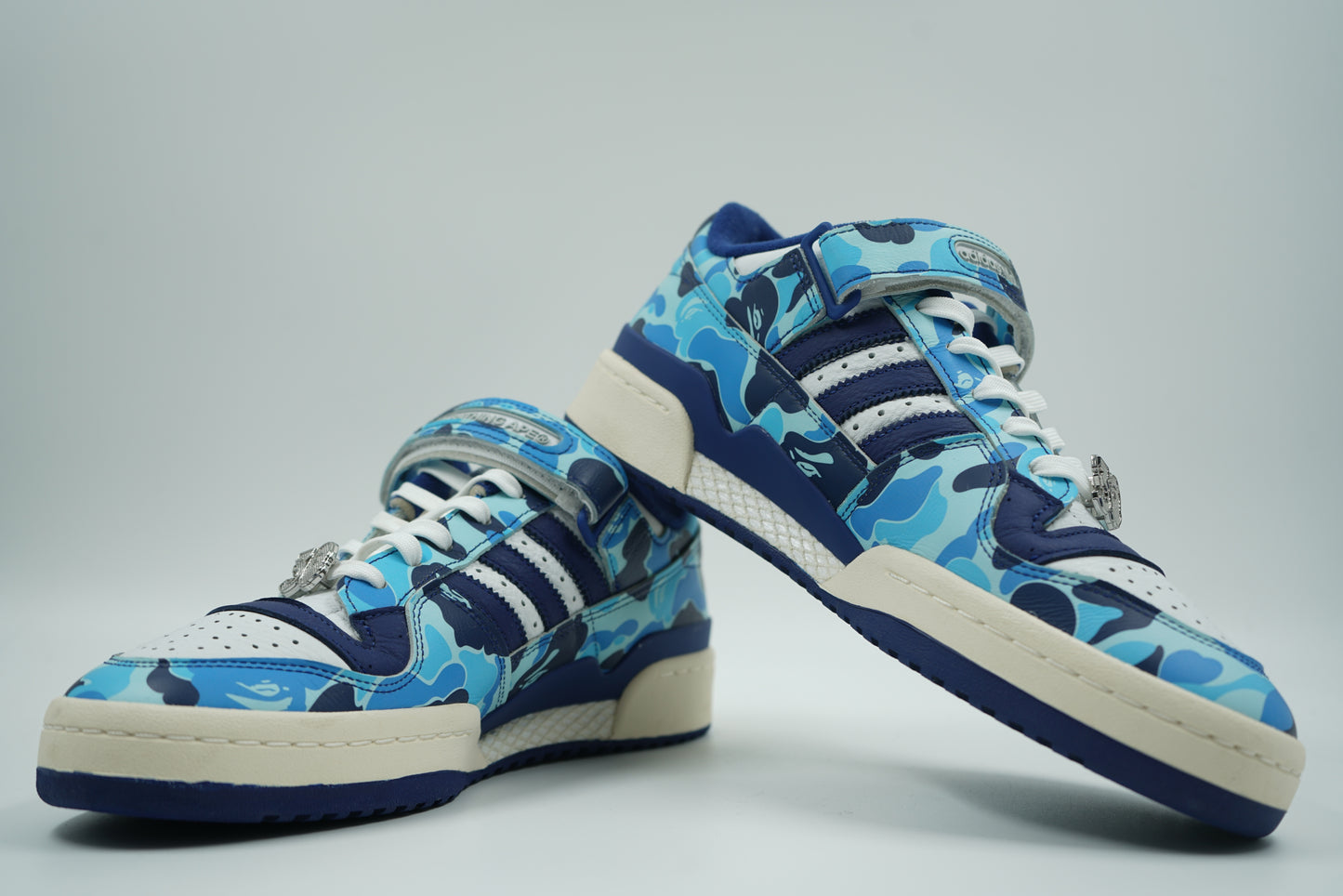 Adidas Forum 84 Low Bape 30th Anniversary Blue Camo