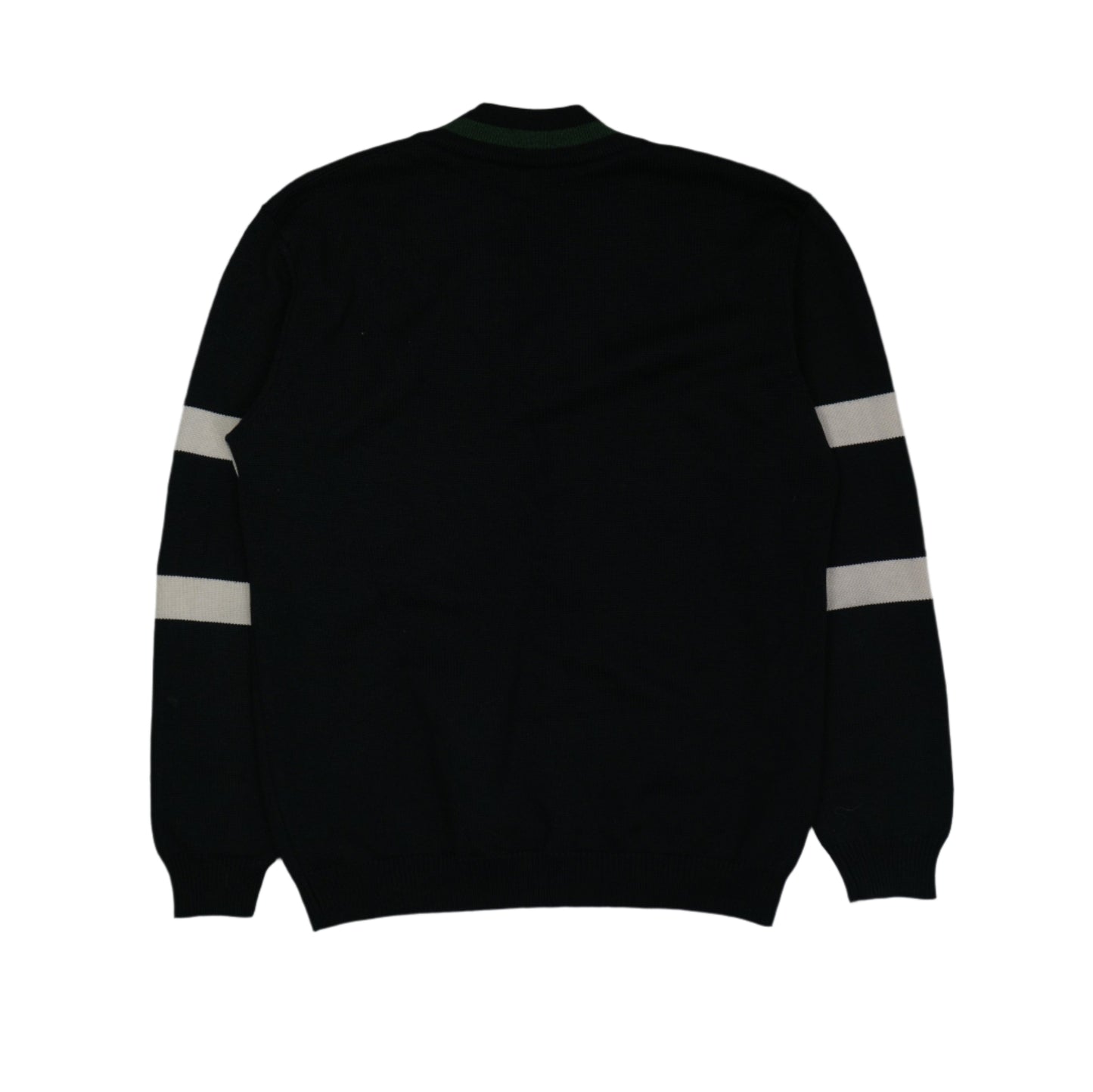 Gucci  Black Wool V-Neck Sweatshirt