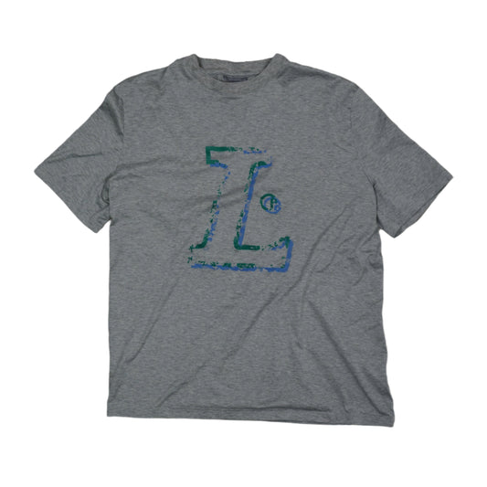 Lanvin Big Logo Grey T-Shirt