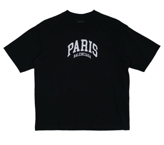 Balenciaga Paris Black T-Shirt