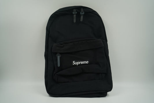 Supreme Canvas Black Backpack