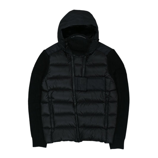 C.P Company Metropolice Black Cardigan Jacket