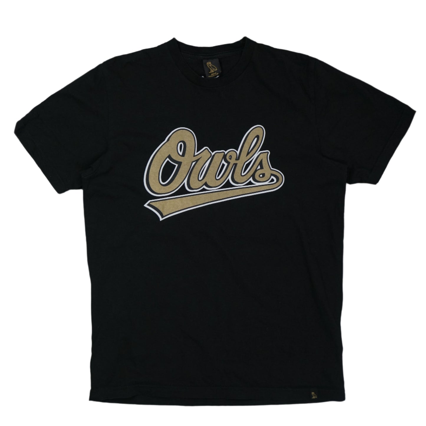 Ovo Owls Logo Black T-Shirt