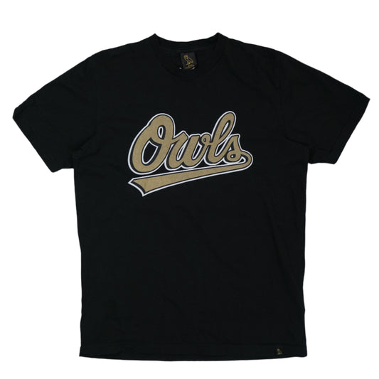 Ovo Owls Logo Black T-Shirt