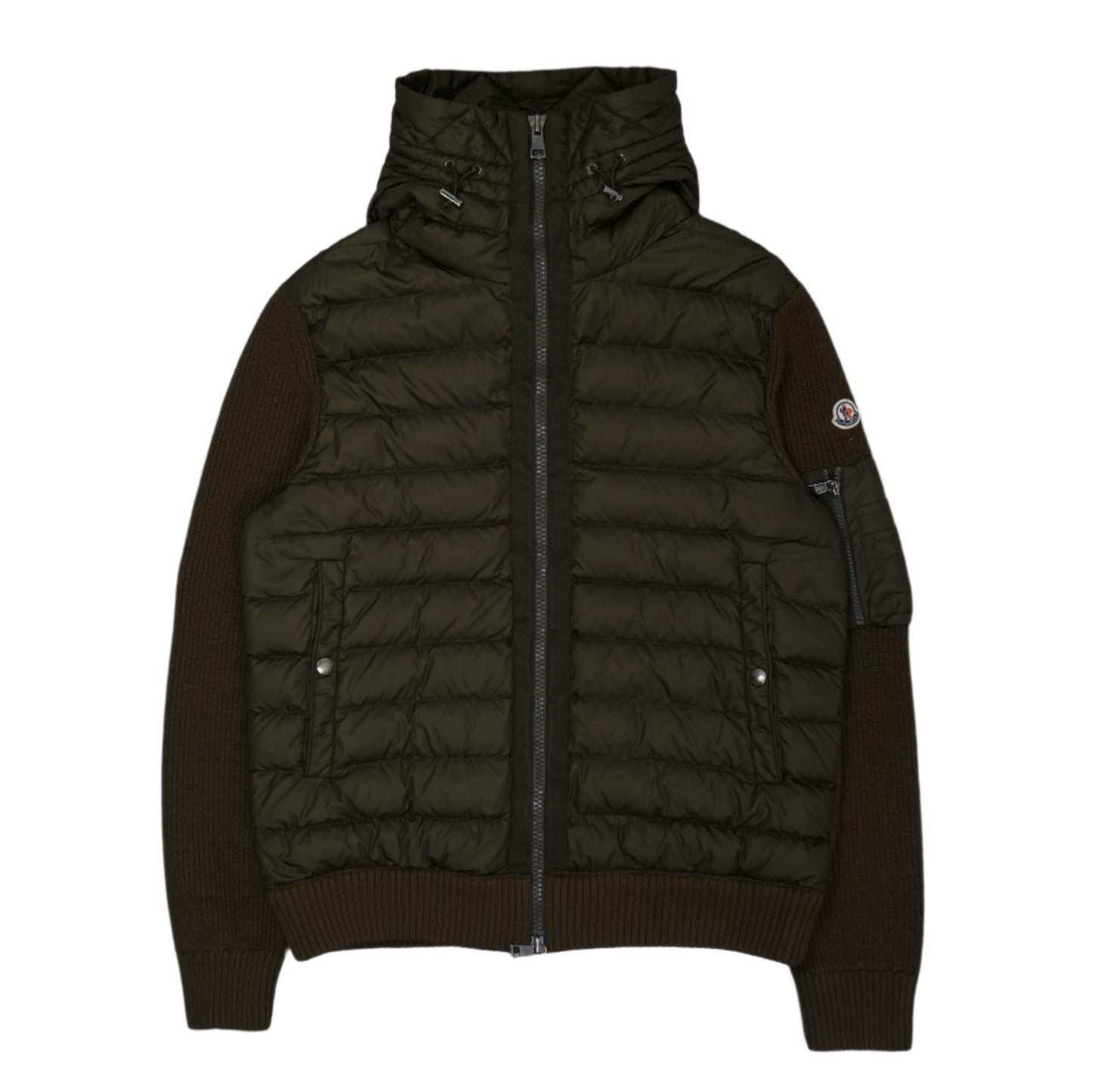 Moncler Maglione Tricot Green Cardigan