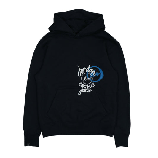 Jordan x Travis Scott x Fragment Black Hoodie