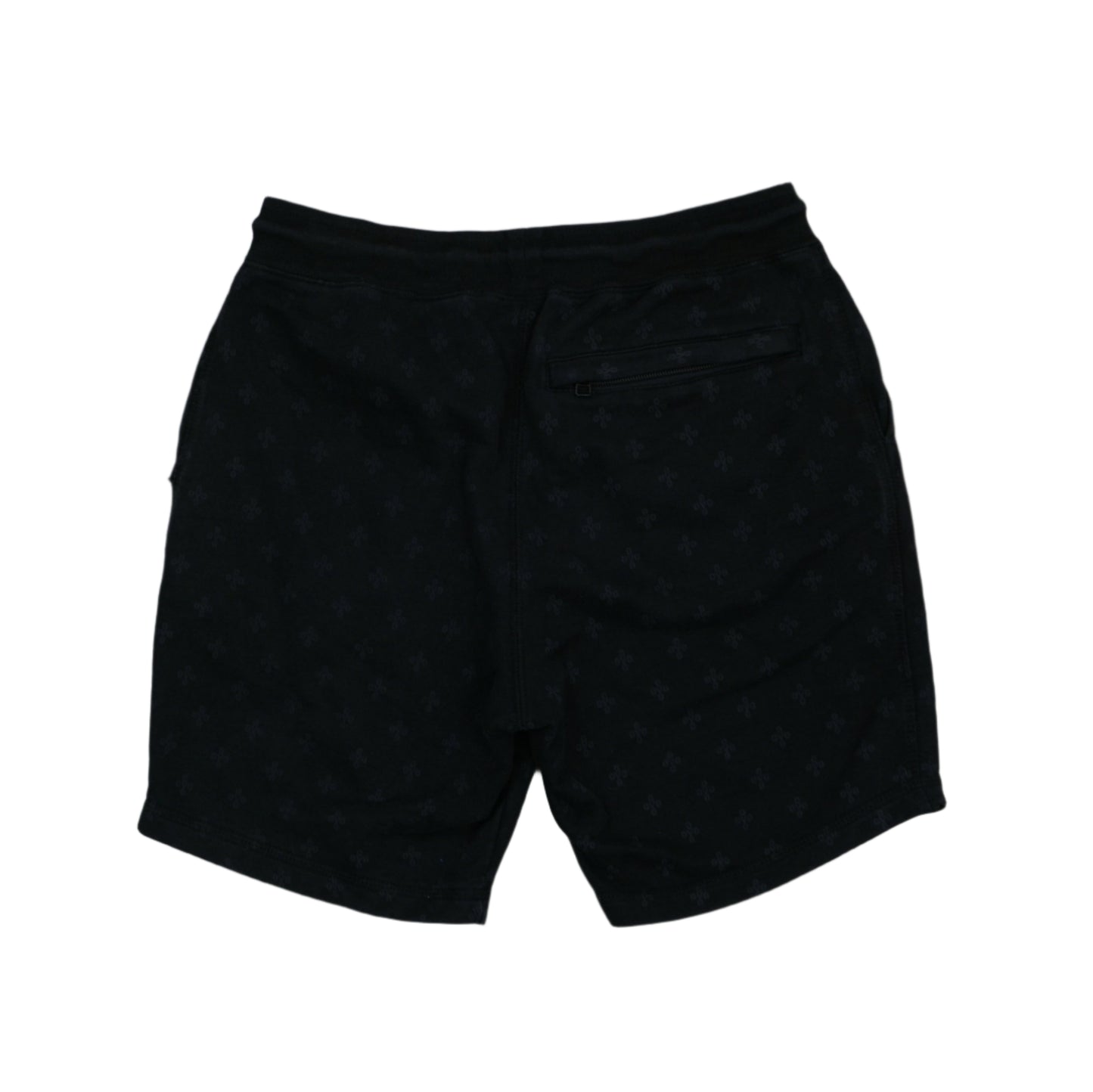 Ovo Black Monogram Shorts