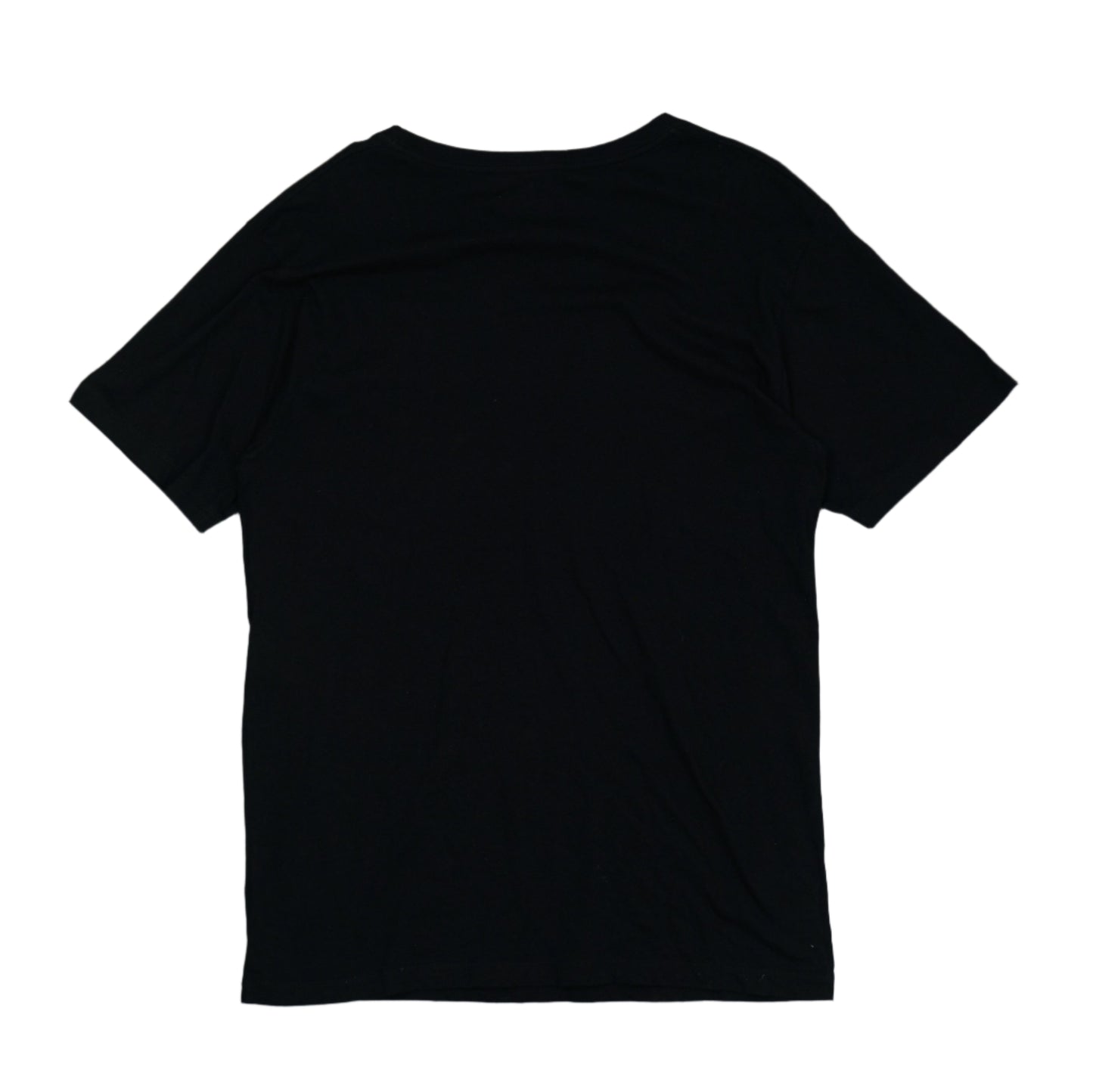 Gucci Embroidered Leopard Logo Black T-Shirt