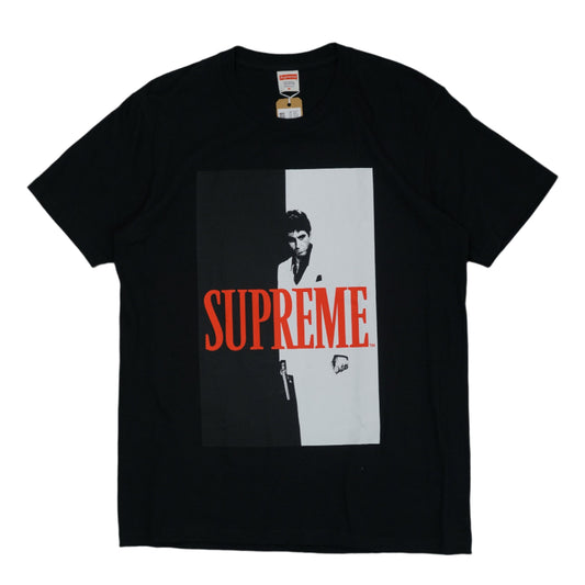 Supreme Scarface Split Black T-Shirt