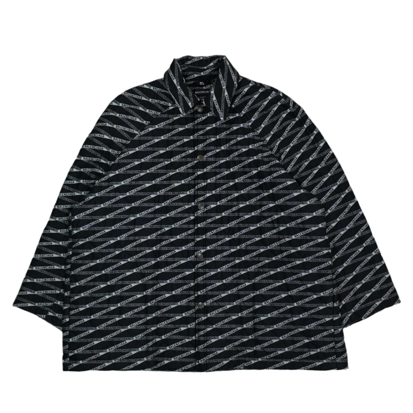 Balenciaga Printed Striped Jacket