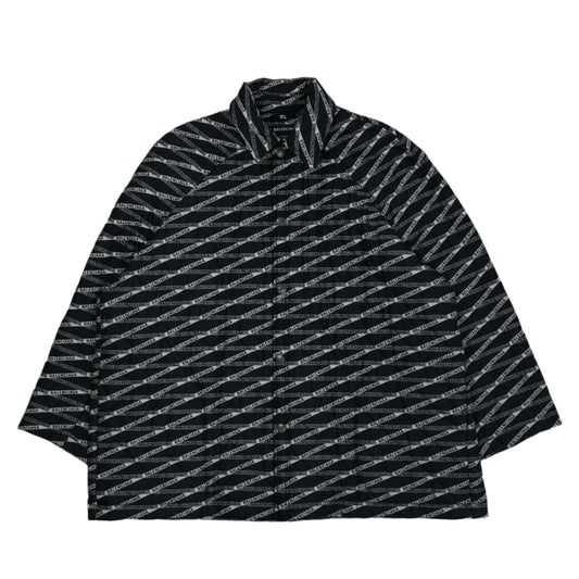 Balenciaga Printed Striped Jacket