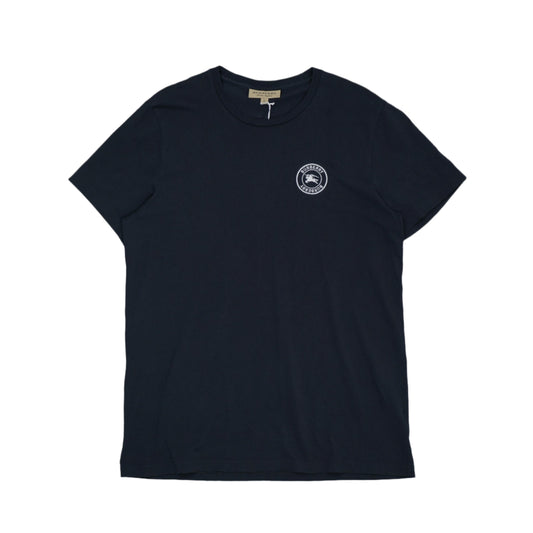 Burberry Navy Blue Striped T-Shirt