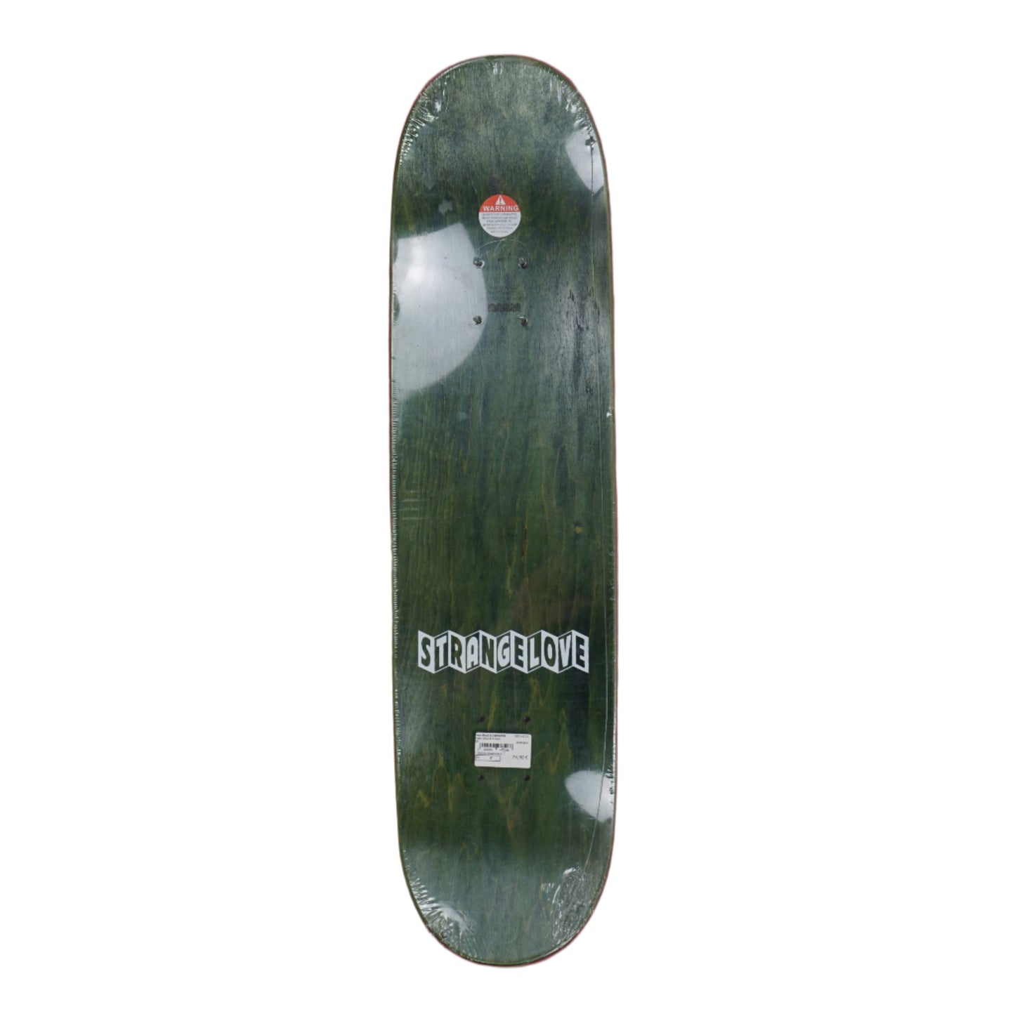 Strangelove Heart Skull Chrome Sean Cliver Brown Deck