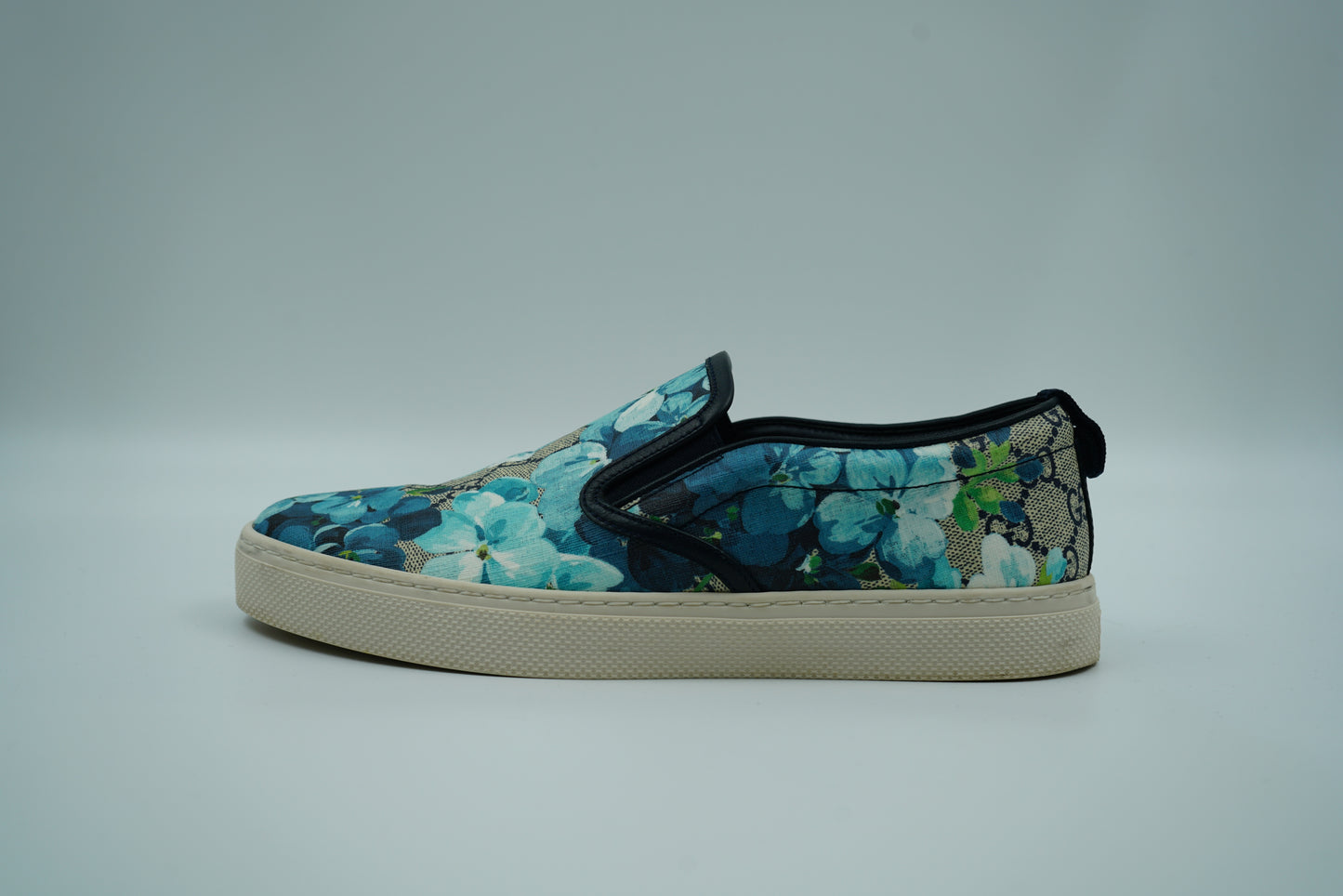 Gucci Supreme Floral Slipon (Pre-Owned)