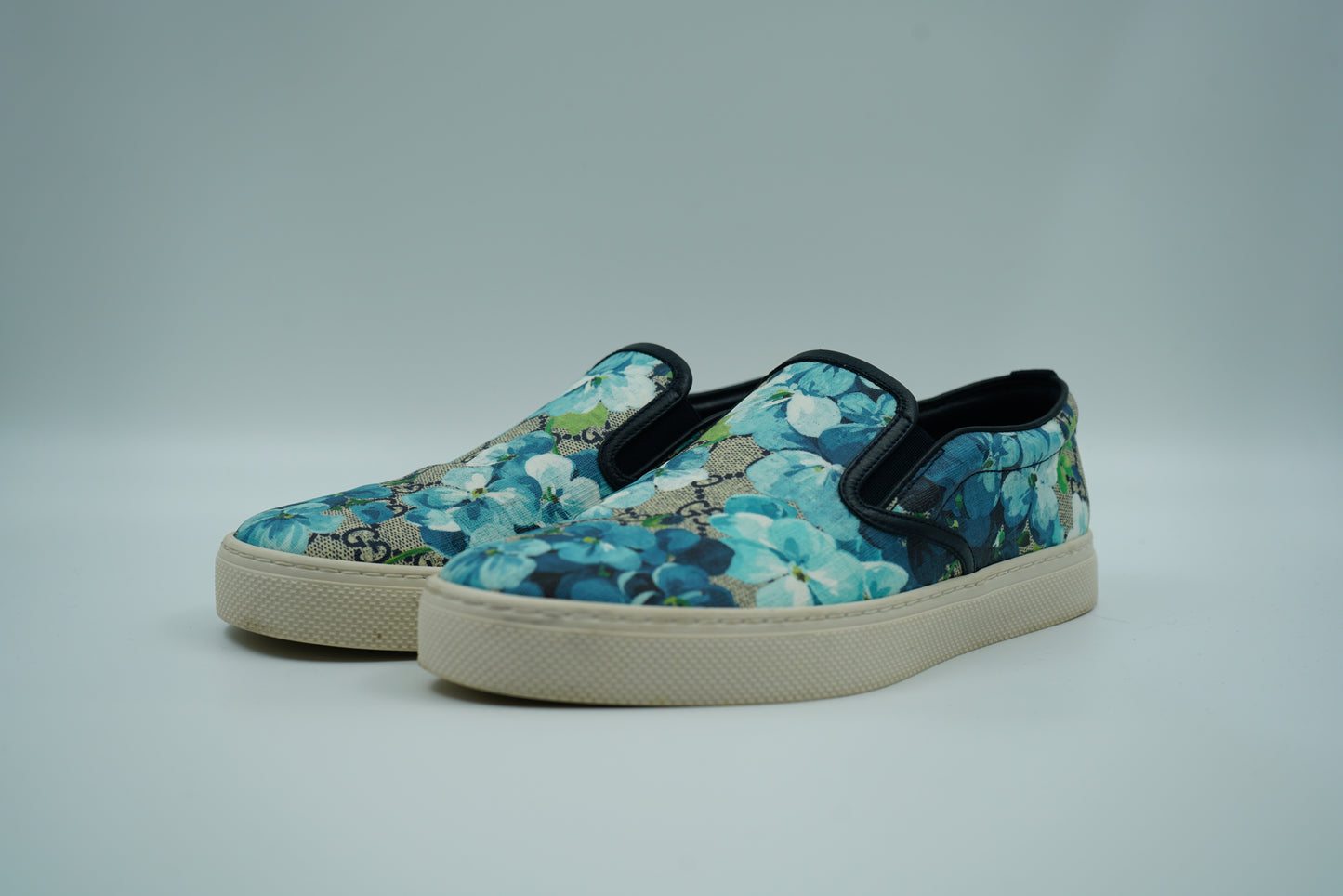 Gucci Supreme Floral Slipon (Pre-Owned)