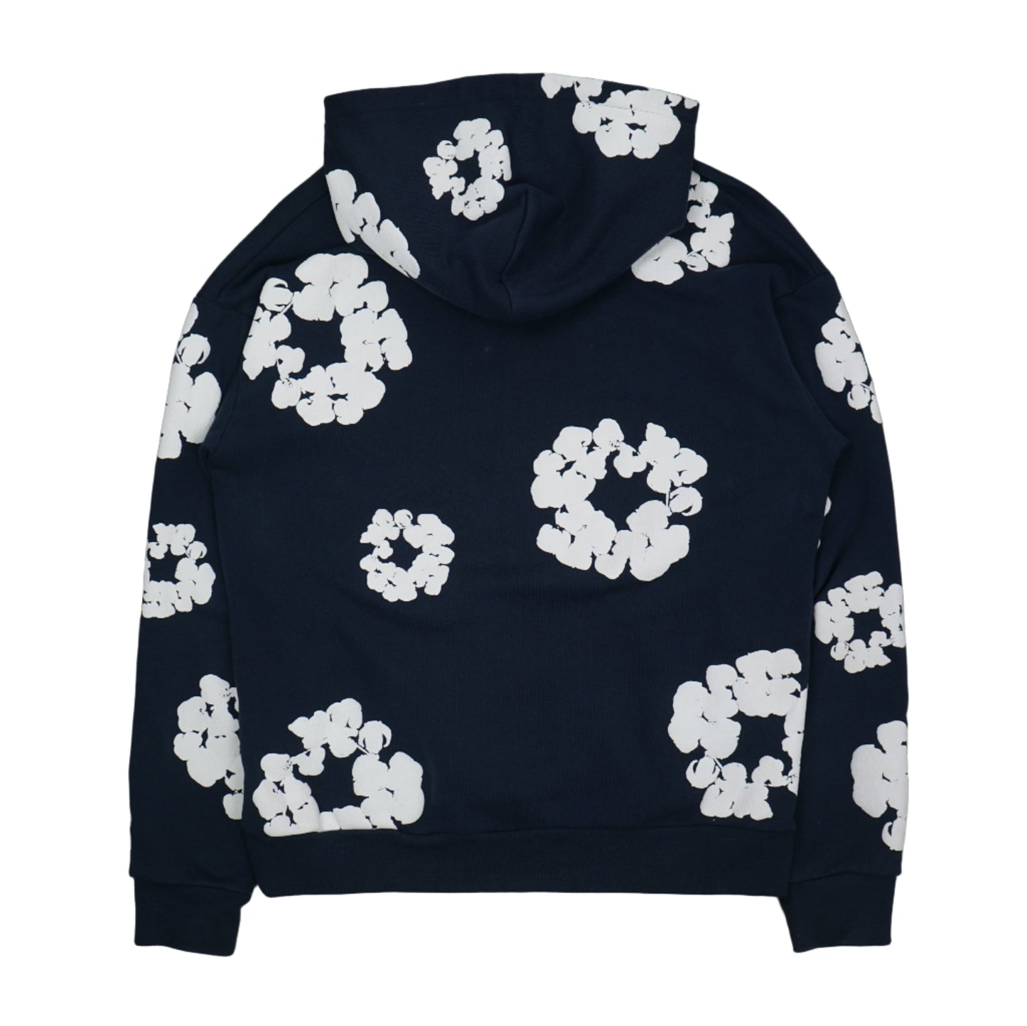 Denim Tears The Cotton Wreath Navy Hoodie