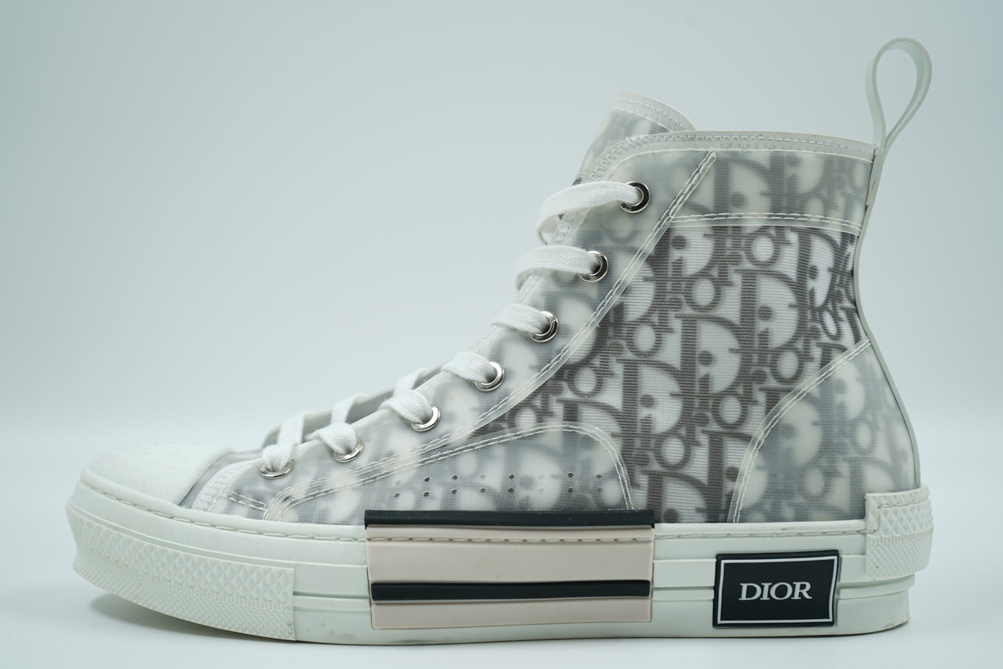 Dior B23 High Top Black White