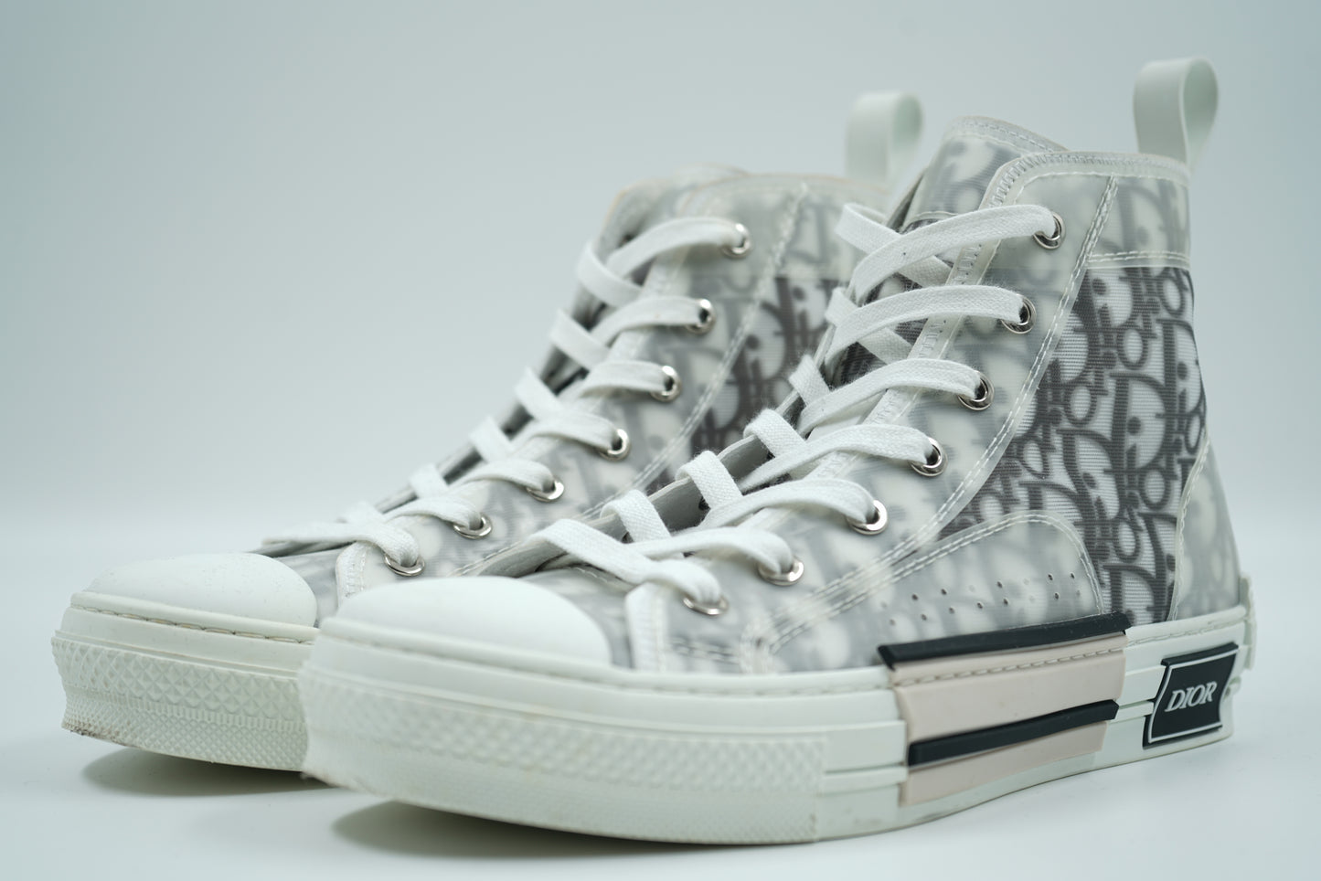 Dior B23 High Top Black White