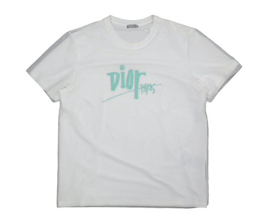 Dior x Stussy Double Layer White T-Shirt