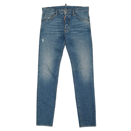 Dsquared2 Cool Guy Jean Light Blue Plain Jeans