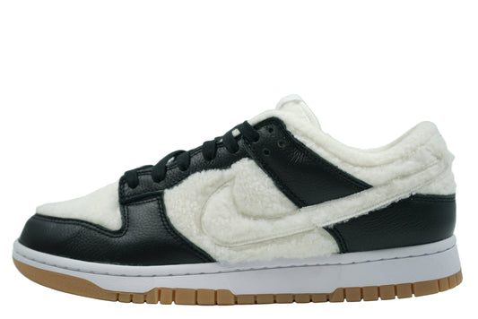 Dunk Low NBY Black Leather White Furr